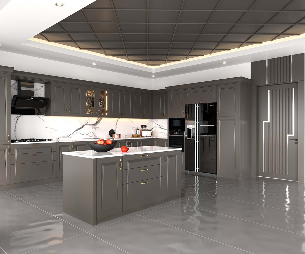 Cuisine BY-746 MDF Laqué