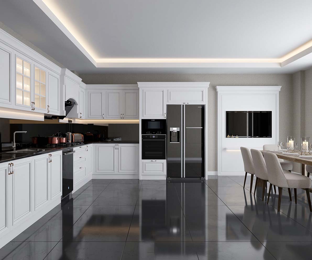Cuisine BY-747 MDF Laqué