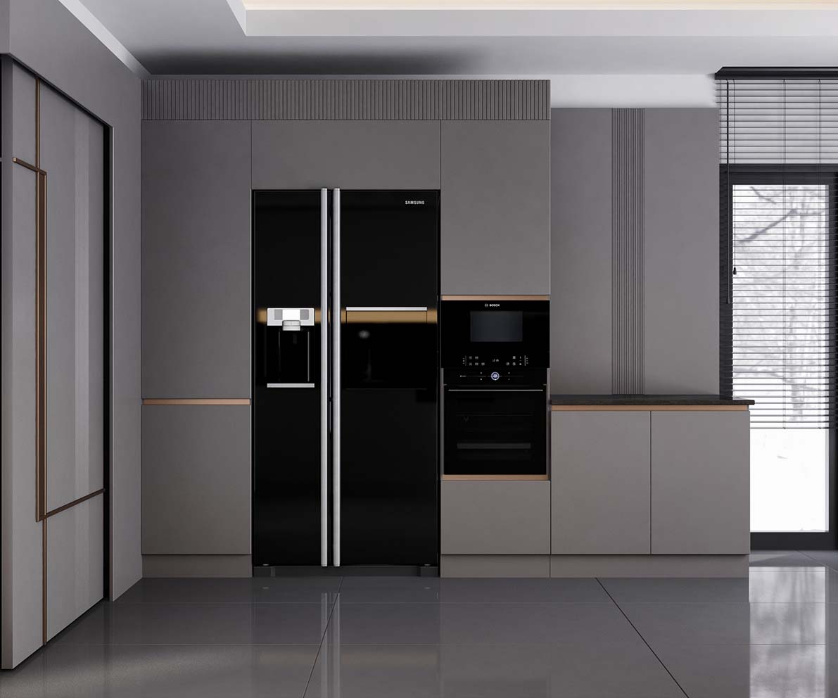 Cuisine MG-212 MDF Laqué
