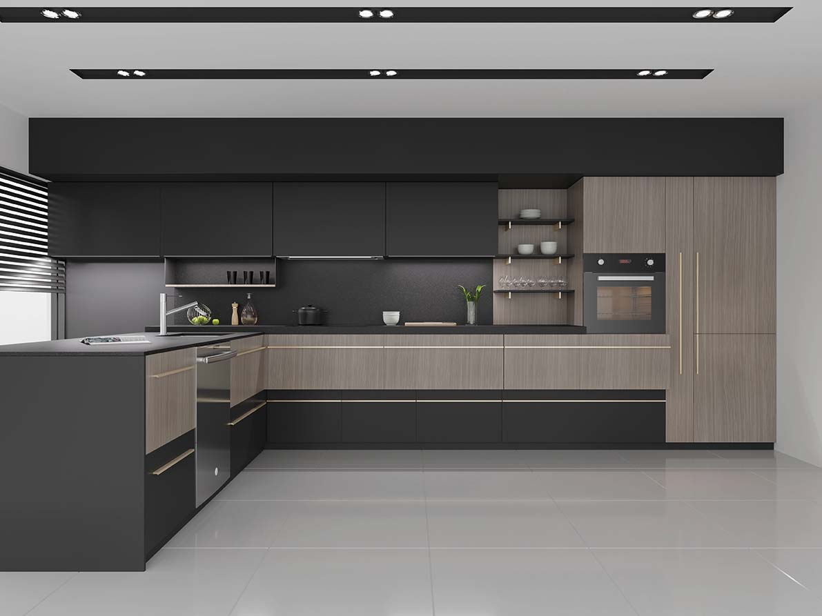 Cuisine MG-214 MDF Mélaminé