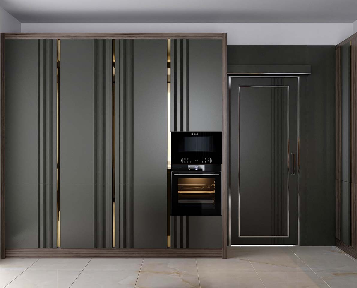 Cuisine MG-217 MDF Laqué