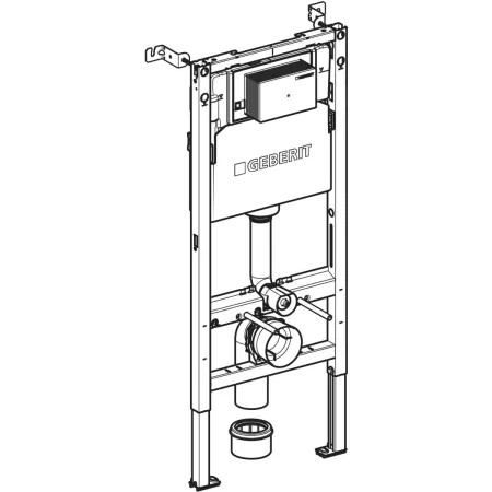 Bâti-support Geberit Duofix pour WC suspendu, 112 cm