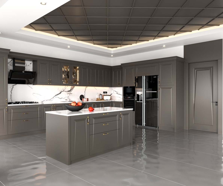 Cuisine BY-746 MDF Laqué
