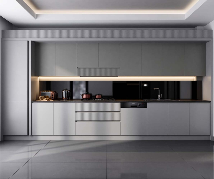 Cuisine MG-213 MDF Laqué