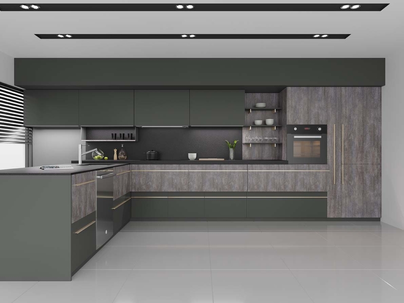 Cuisine MG-214 MDF Mélaminé