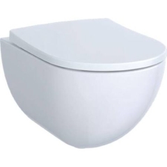 Wc suspendues rondes Geberit Smyle avec fonction de lavage intime