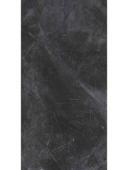 QUA - Carrelage Porcelaine Pulpis Nero 60x120x0.7 Noir