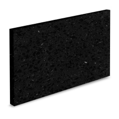 Plan de travail en Quartz Silestone Black Stellar